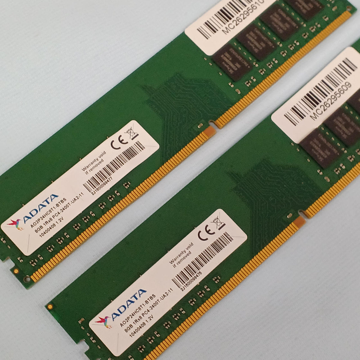 ADATA DDR4 PC Memory 16GB (8GB×2) AO2P24HC8T1-BTBS