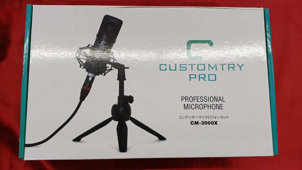 CUSTOMTRY Condenser Microphone CM-3000X