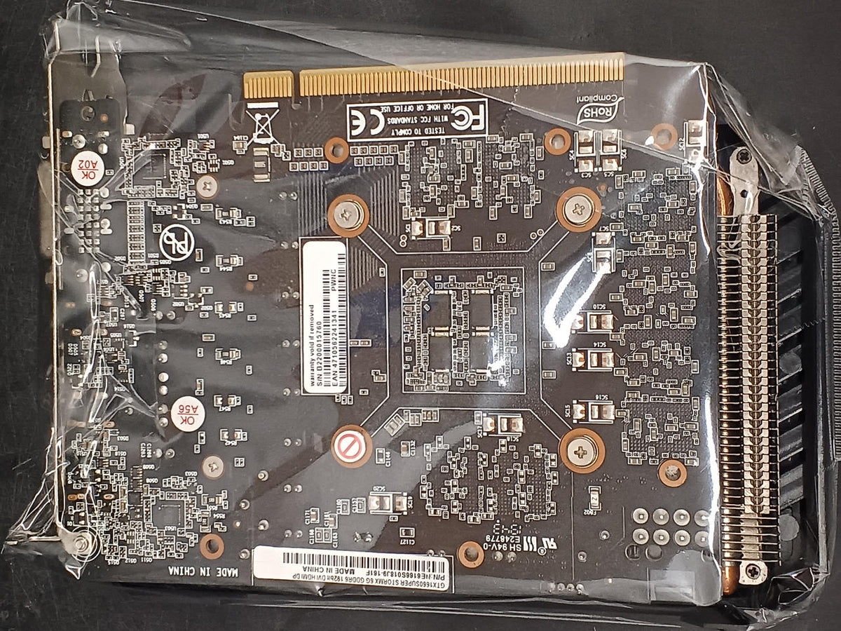 PALIT Graphics Board GTX1660SUPER STORMX 6G