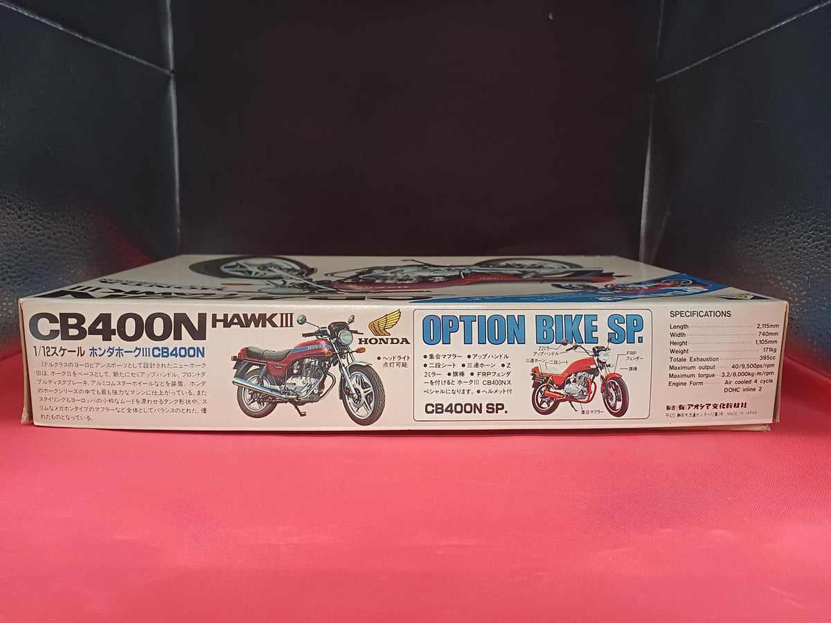 Aoshima Honda CB400N Hawk III OP01