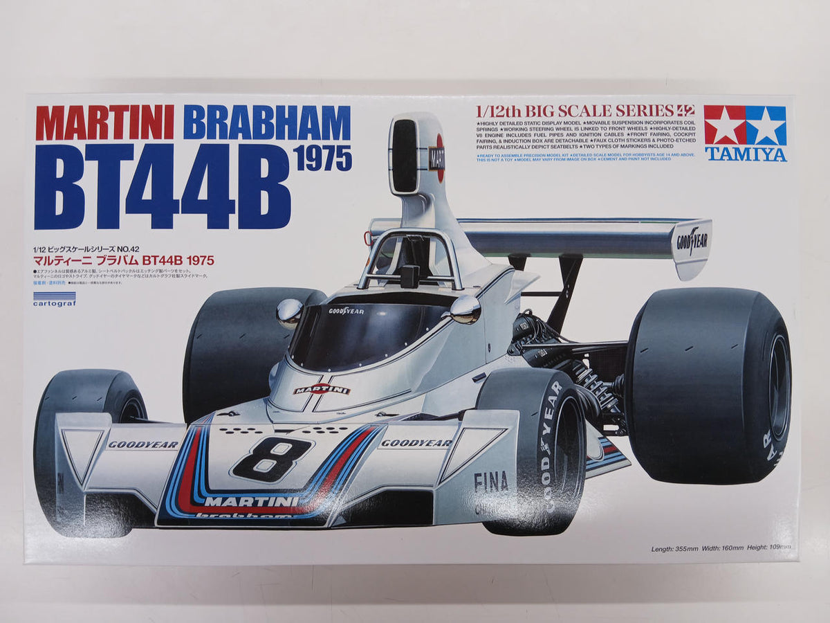 Tamiya 1/12 Martini Brabham BT44B 1975