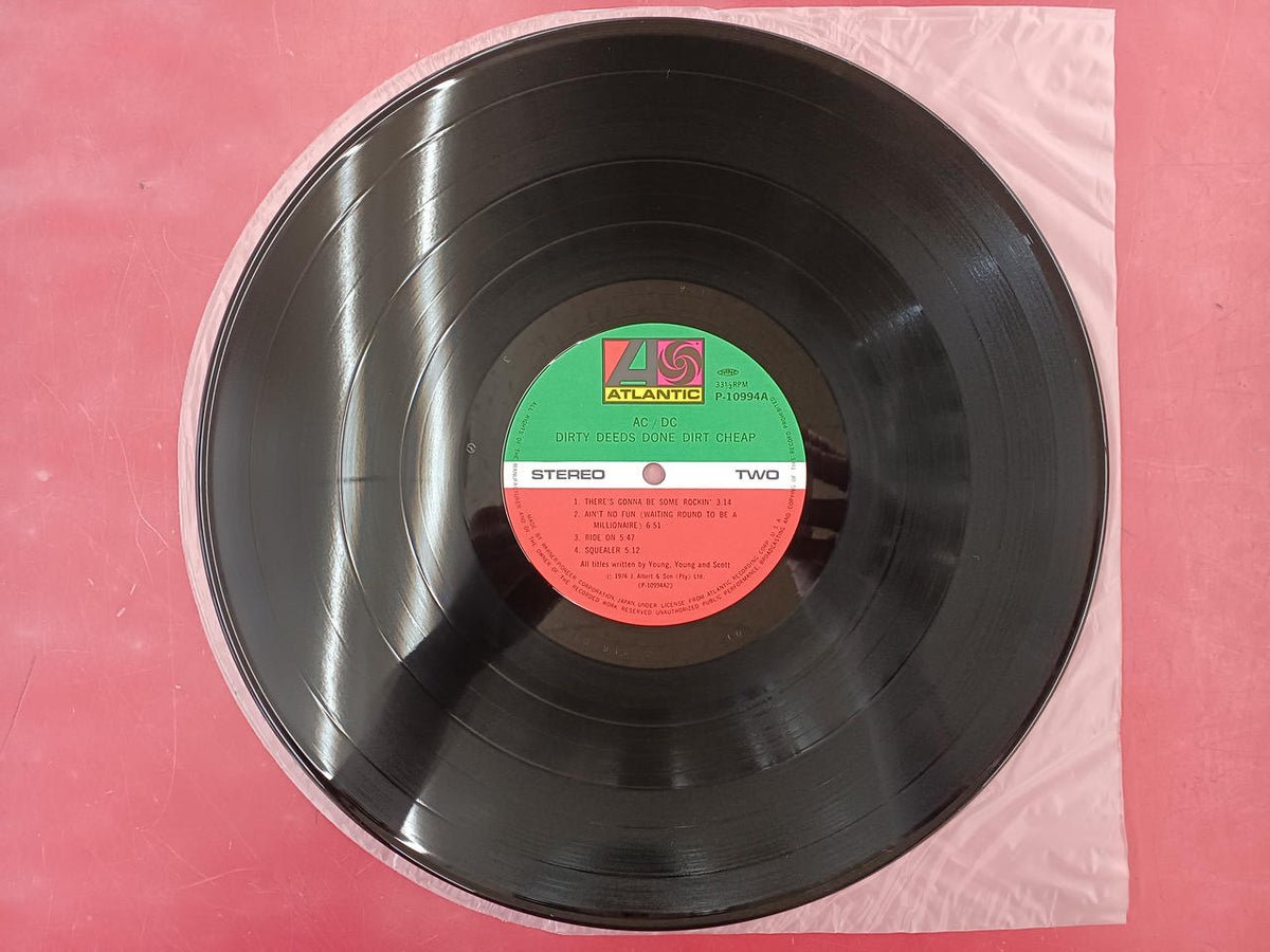 Warner Pioneer Record LP Evil and Hell / AC/DC
