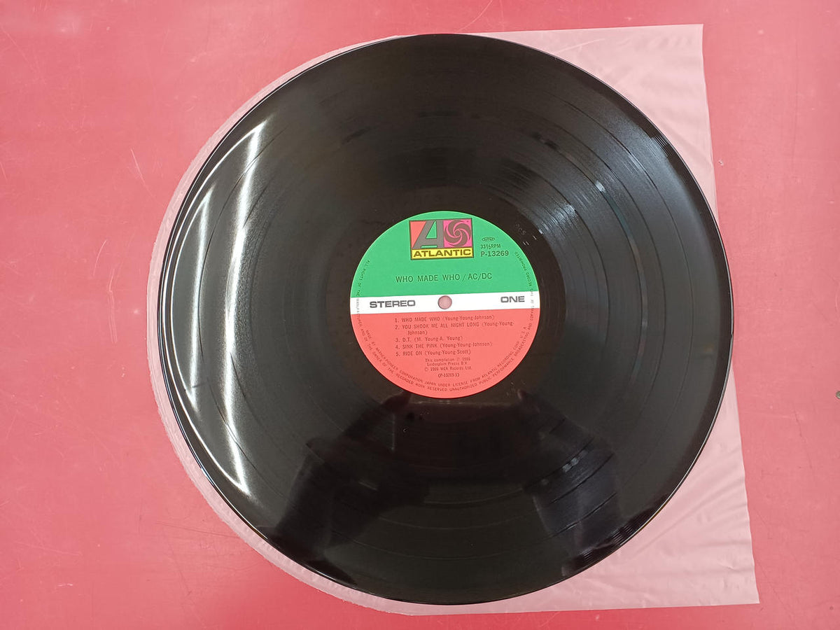 Warner Pioneer Record LP Who Maid Fu / AC/DC
