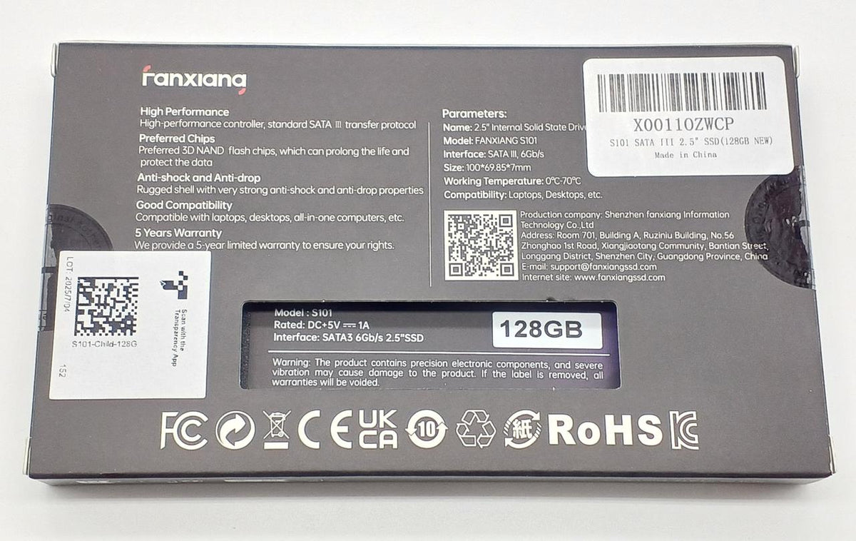 FANXIANG 2.5-inch SSD S101