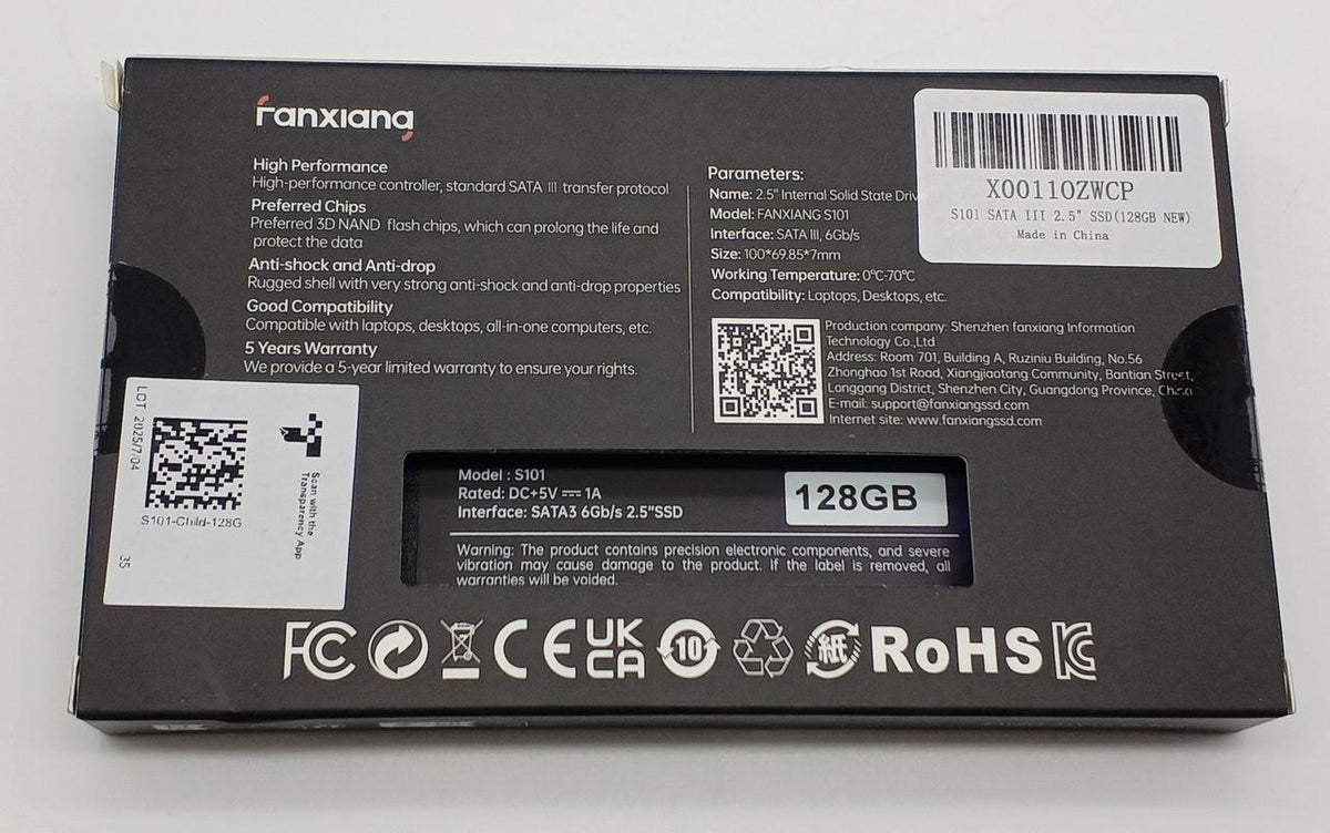 FANXIANG 2.5-inch SSD S101