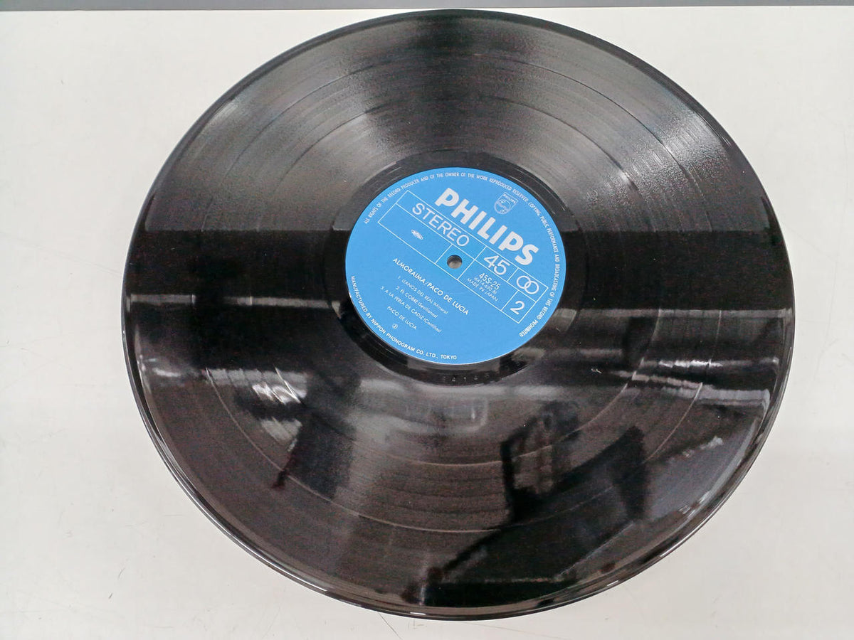 Nippon Phonogram Audio Check LP Paco de Lucia / Ore! Flamenco Guitar Passion