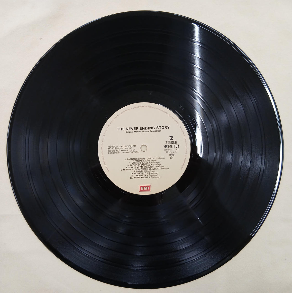 Toshiba EMI Record NeverEnding Story Original Soundtrack