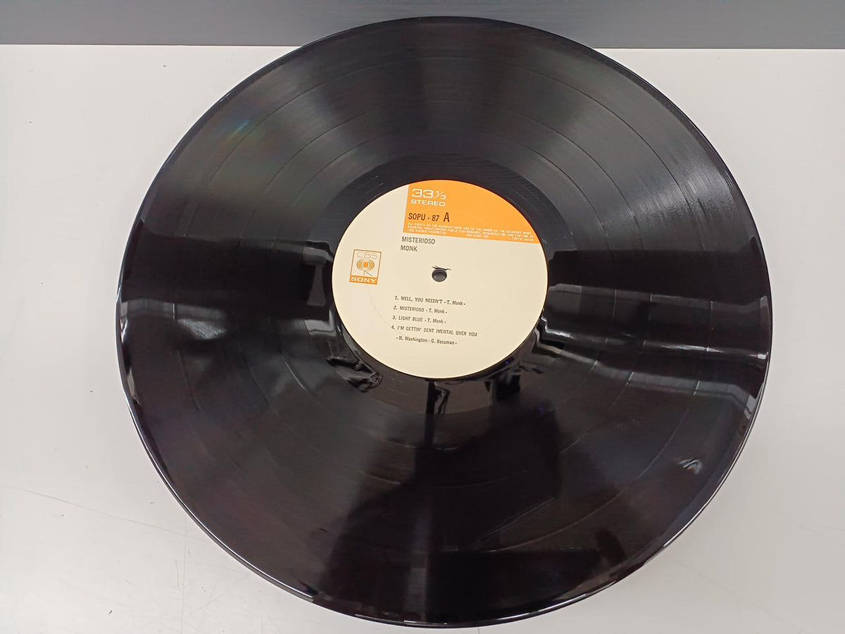 CBS SONY JAZZ Record THELONIOUSMONK/MISTERIOSO
