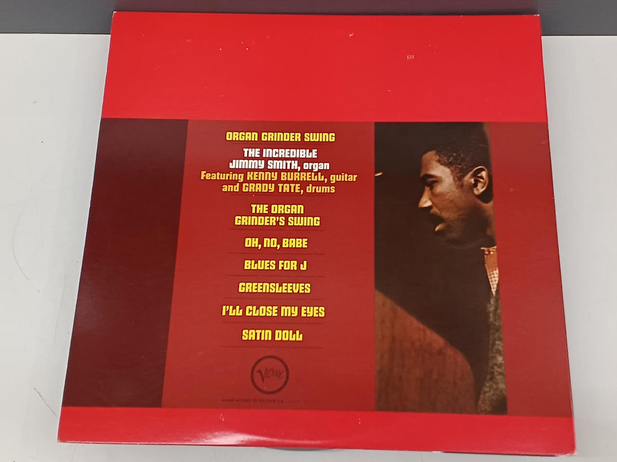 VERVE Jazz Record JIMMYSMITH/ORGANGRINDERSWING