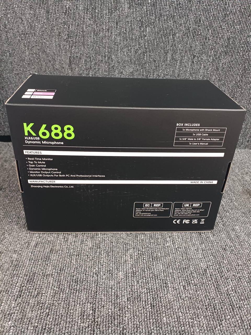 FIFINE Dynamic Microphone K688