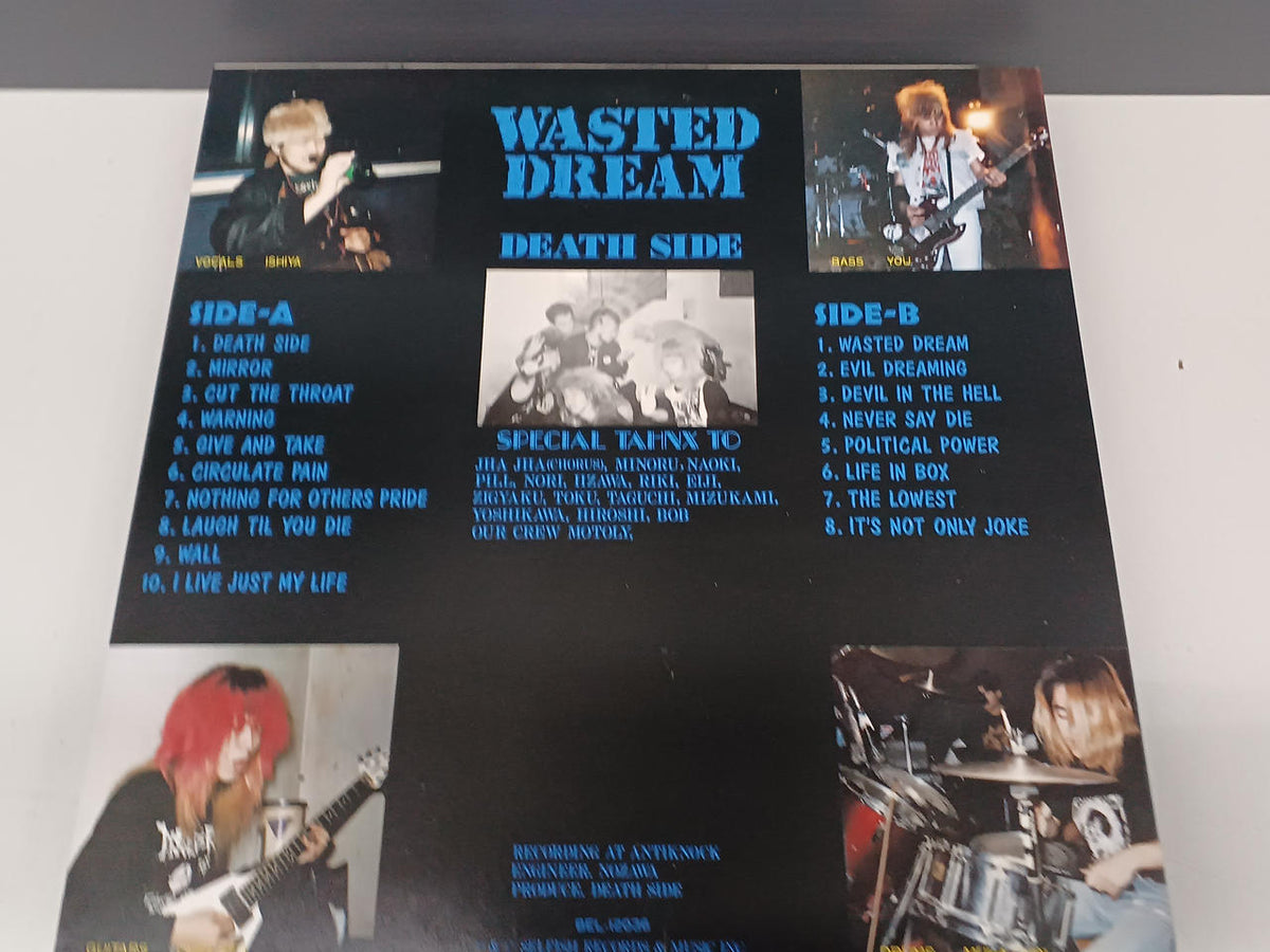 SELFISH RECORDS Japanese Music Record DEATH SIDE / WASTED DREAM