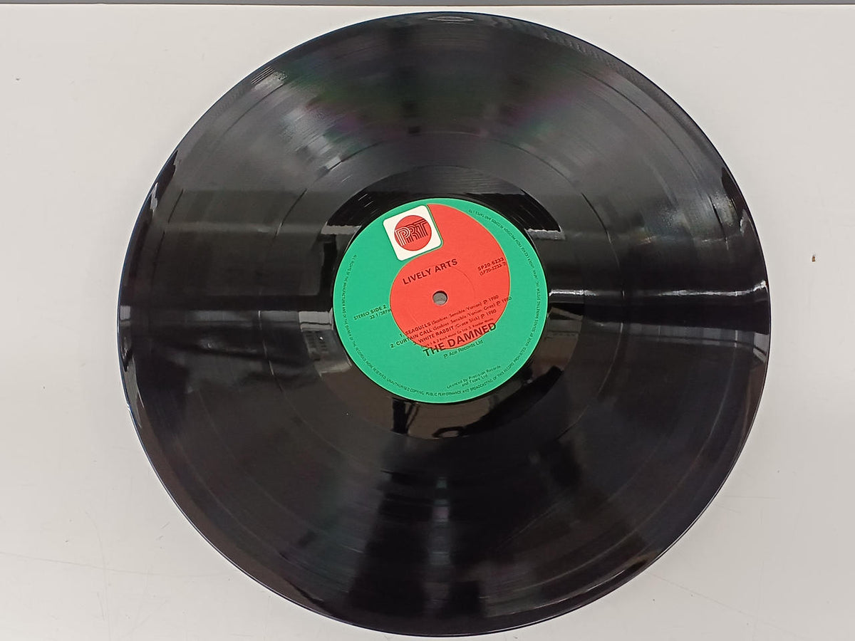 PRT Western Music Record THE DAMNED / LIVELY ARTS
