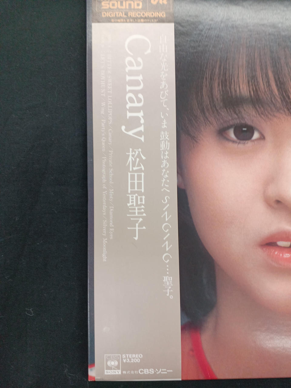 CBSSONY Master Sound Seiko Matsuda "CANARY" Master Sound Seiko Matsuda "CANARY"