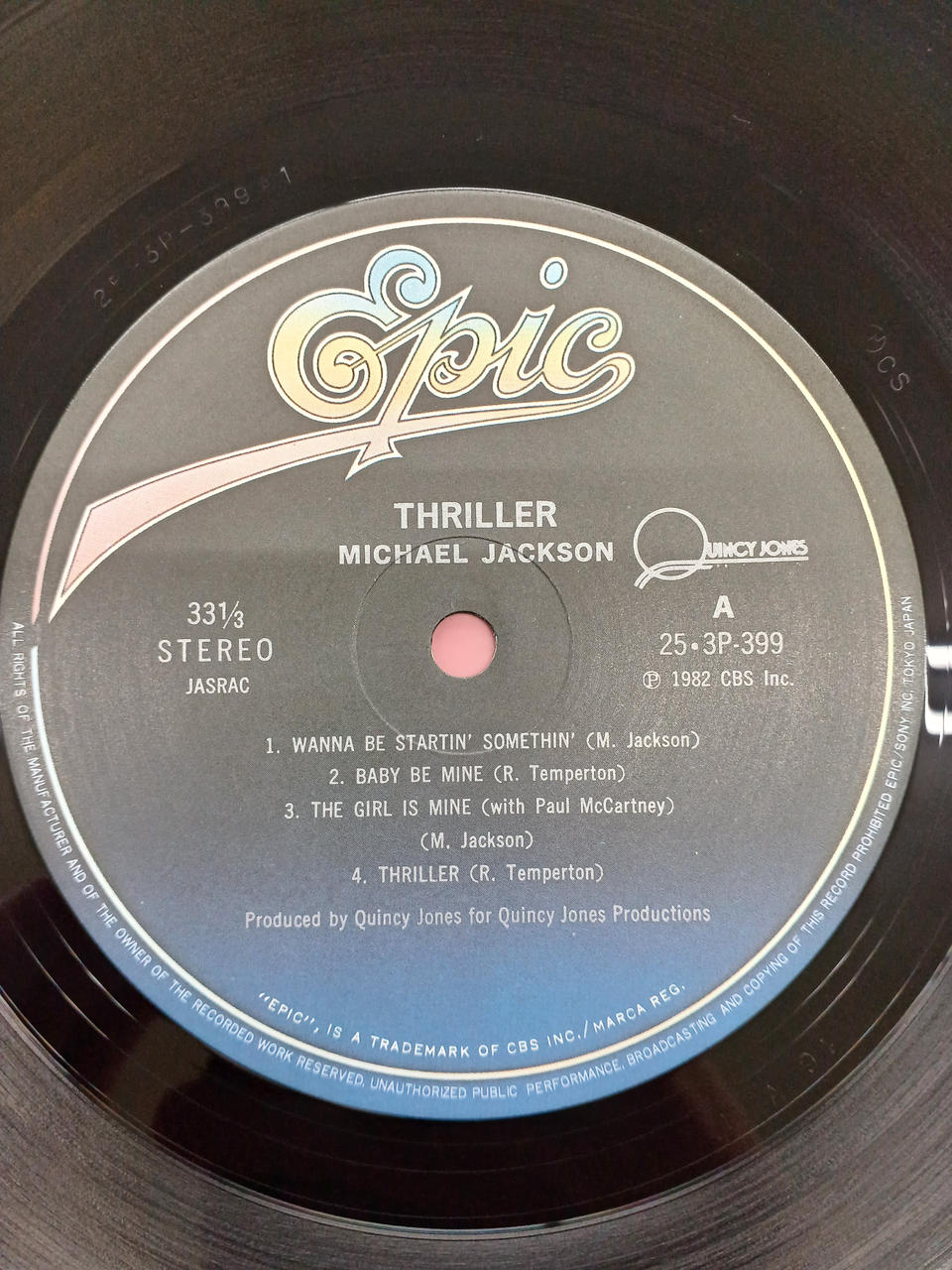 EPIC & Sony Michael Jackson / Thriller Michael Jackson / Thriller