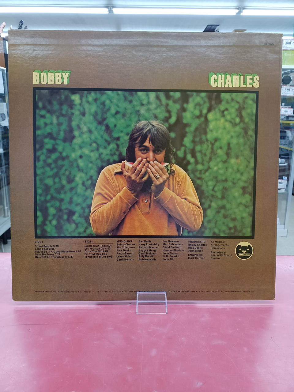 Warner Pioneer Bobby Charles / Bobby Charles Bobby Charles / Bobby Charles