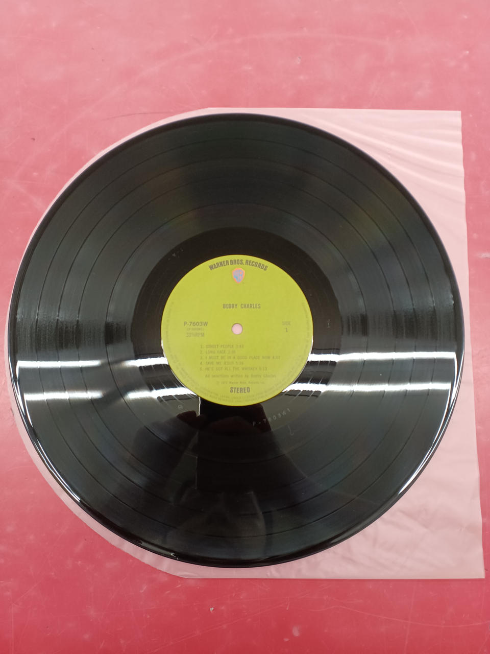Warner Pioneer Bobby Charles / Bobby Charles Bobby Charles / Bobby Charles