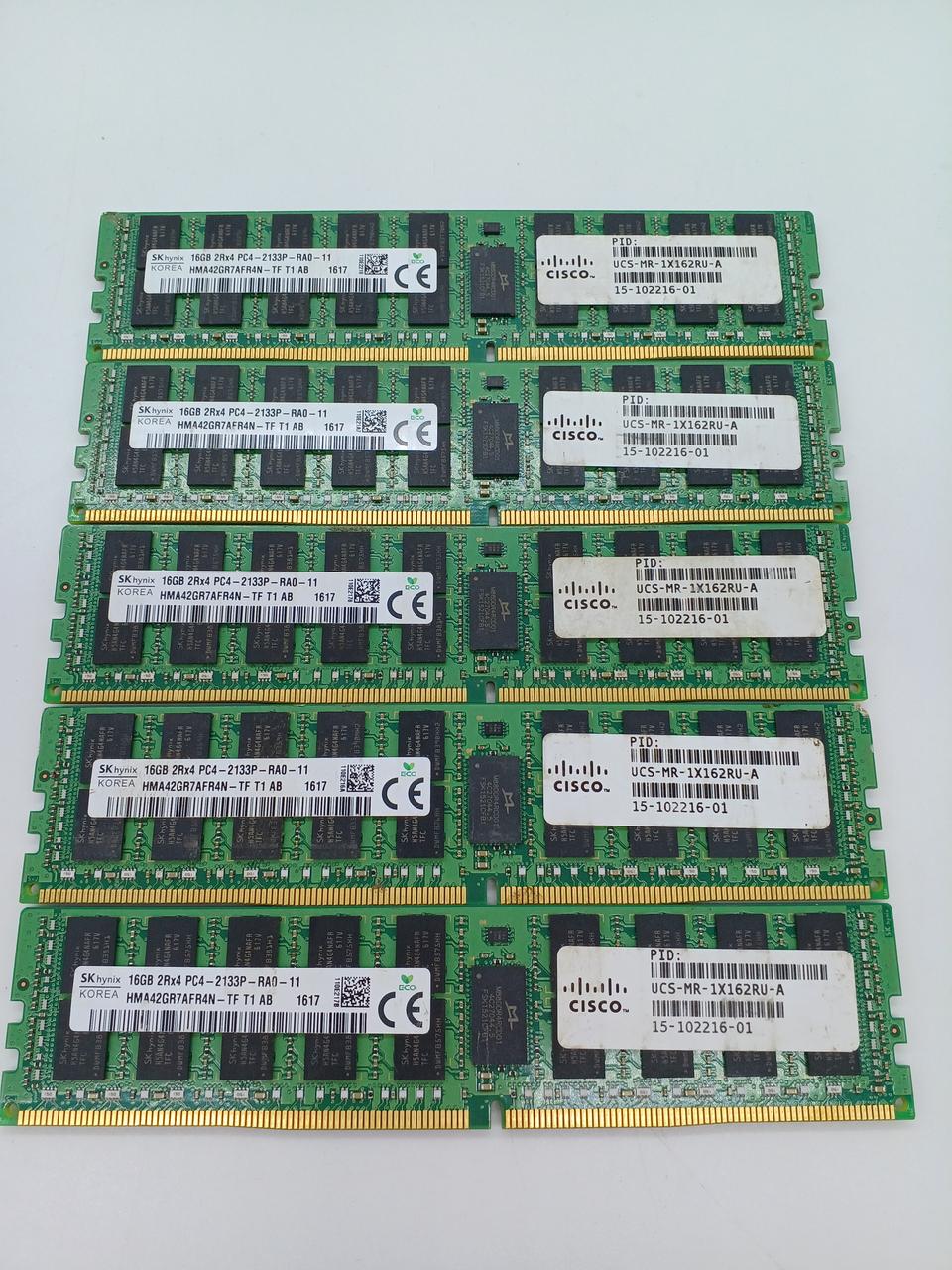 SK HYNIX Server Memory: 16GB × 5 Discs HMA42GR7AFR4N-TF T1