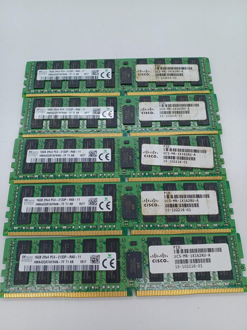 SK HYNIX Server Memory: 16GB × 5 Discs HMA42GR7AFR4N-TF T1