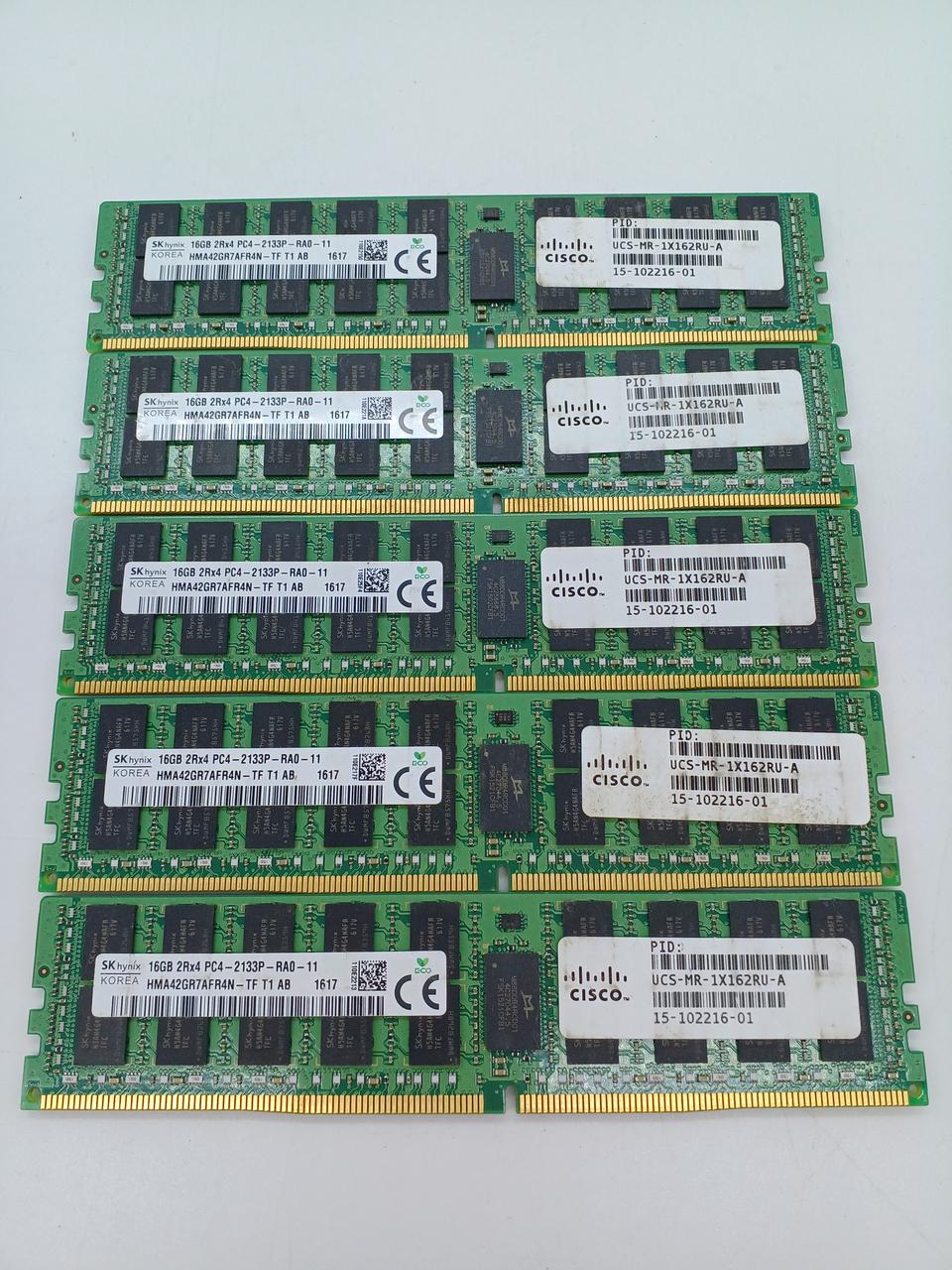 SKHYNIX Server Memory 16GB × 5 Chips 80GB HMA42GR7AFR4N-TF
