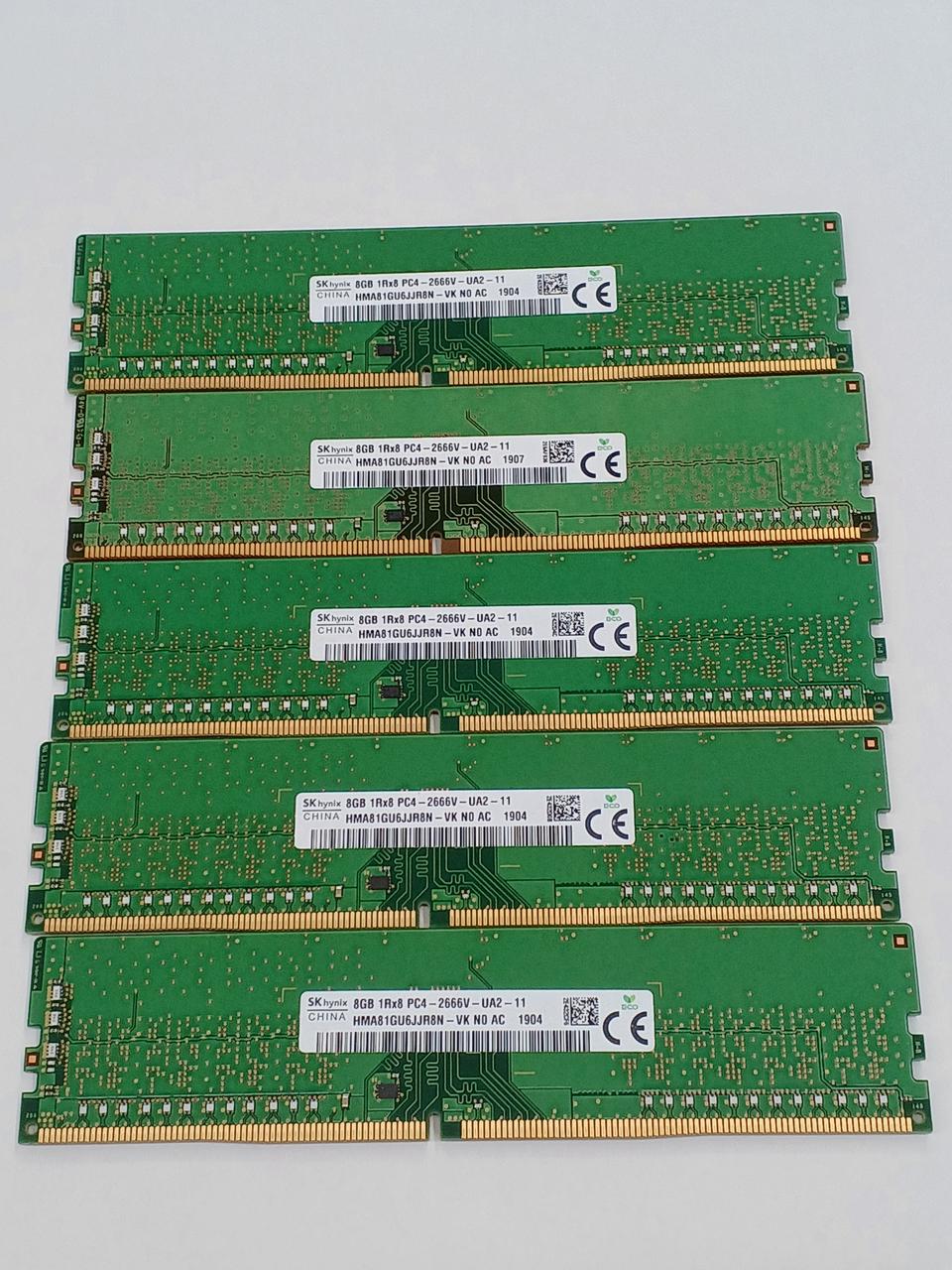 HYNIX Desktop Memory DDR4/8GB/Set of 5 HMA81GU6JJR8N-VK