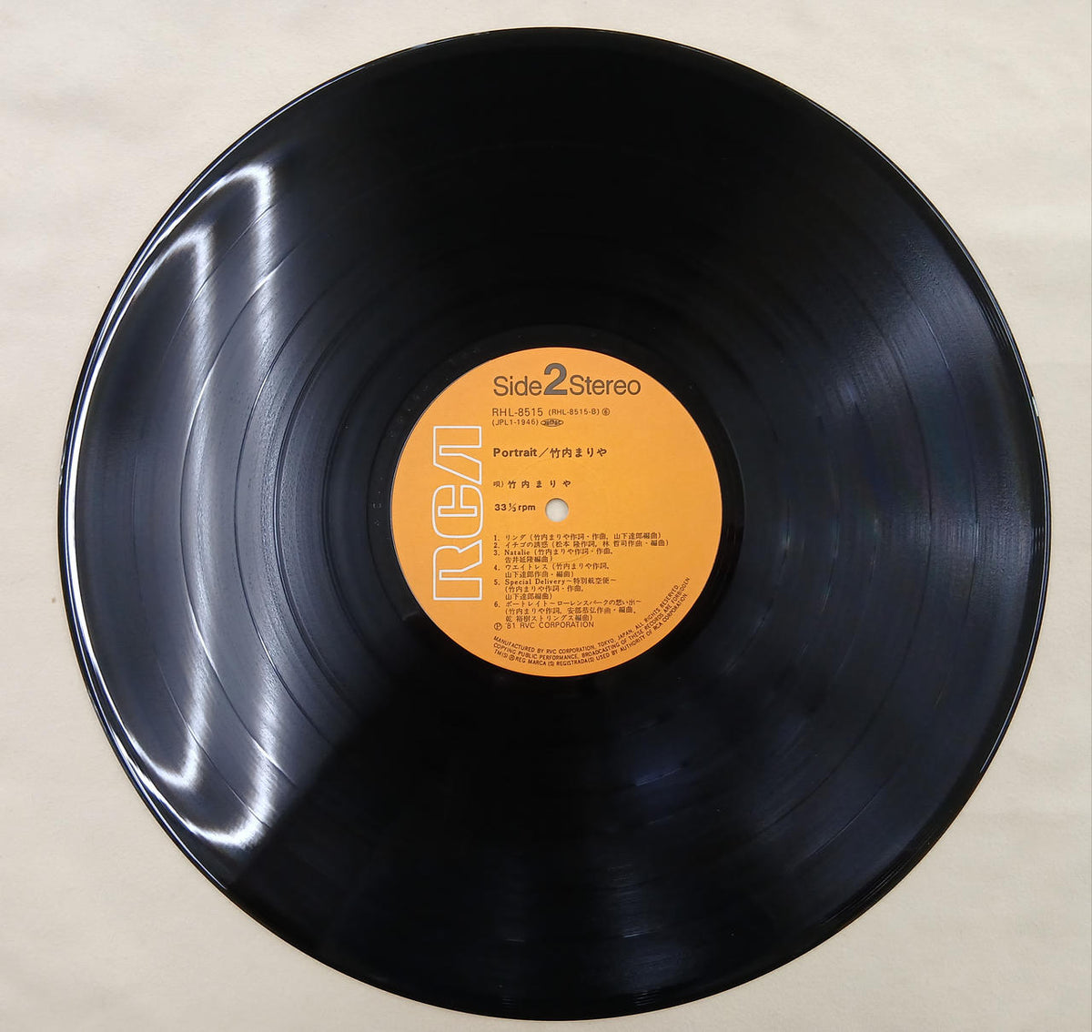 RCA RECORDS Record Portrait