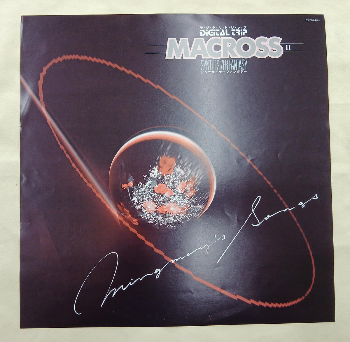 COLUMBIA RECORDS Record Synthesizer Fantasy Macross II Minmaze Song