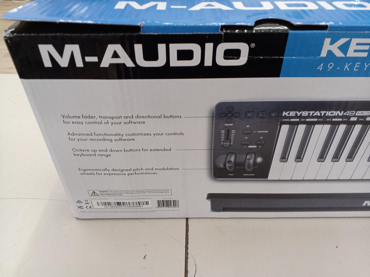 M-AUDIO ★ Unused ★ KEYSTATION49 MK3