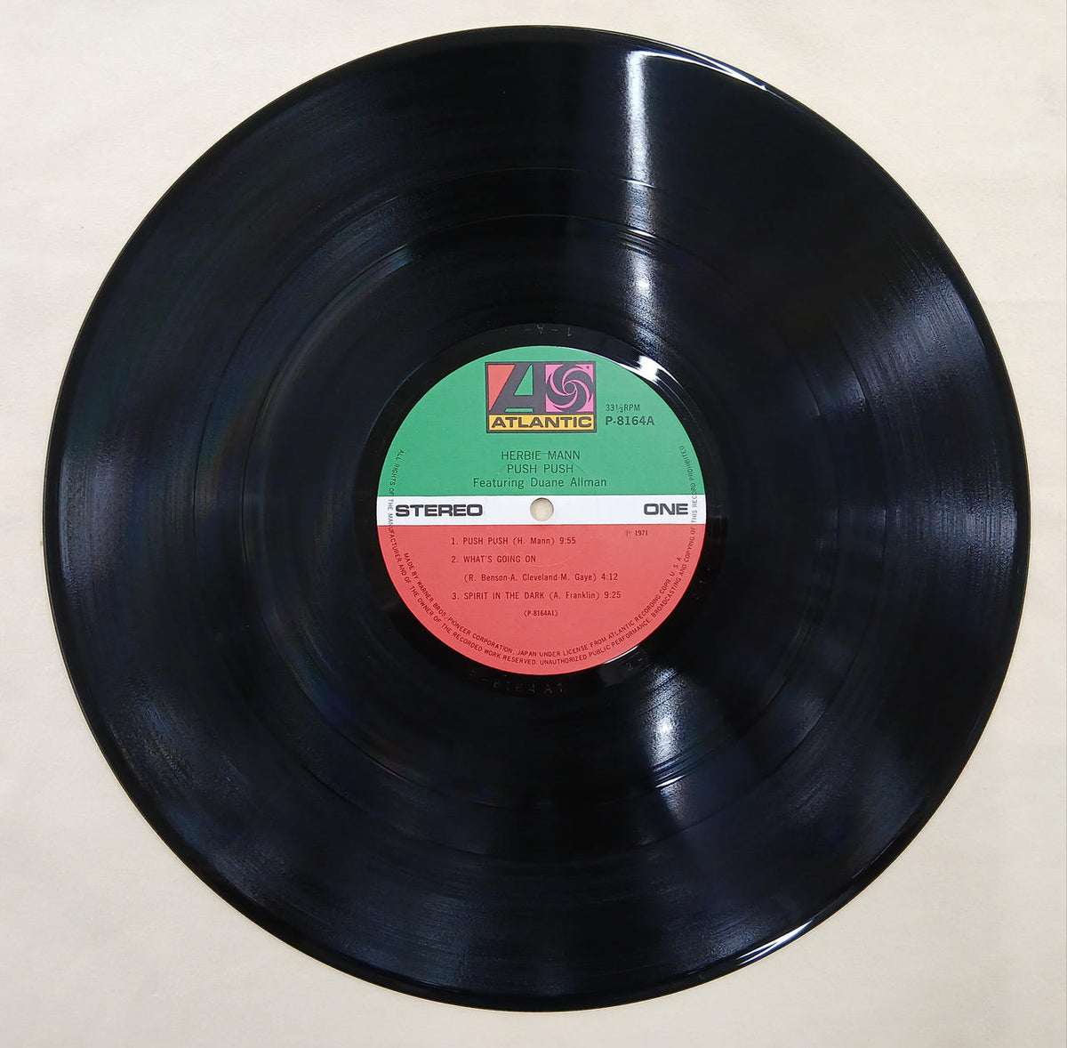 Warner Pioneer Record: Push Push