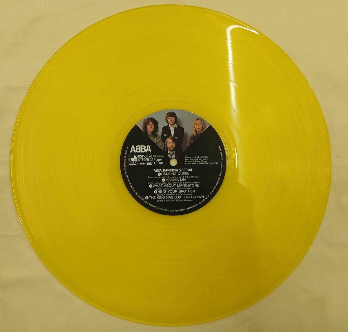 Discomate Records Record ABBA 10th Anniversary Limited Edition 4-Disc Set