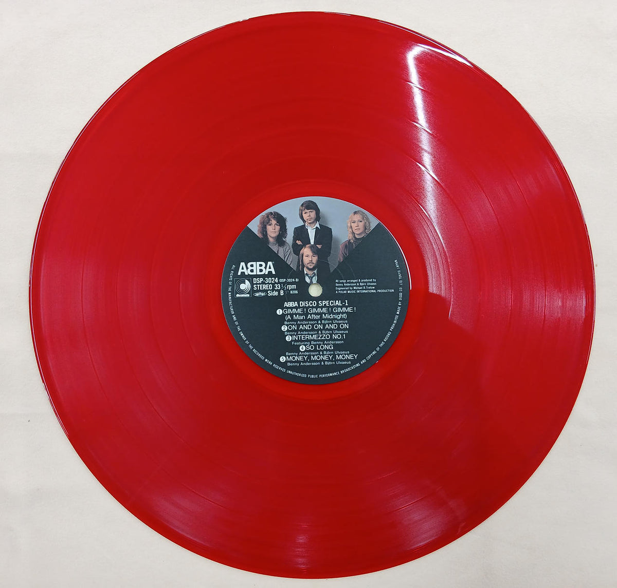 Discomate Records Record ABBA 10th Anniversary Limited Edition 4-Disc Set