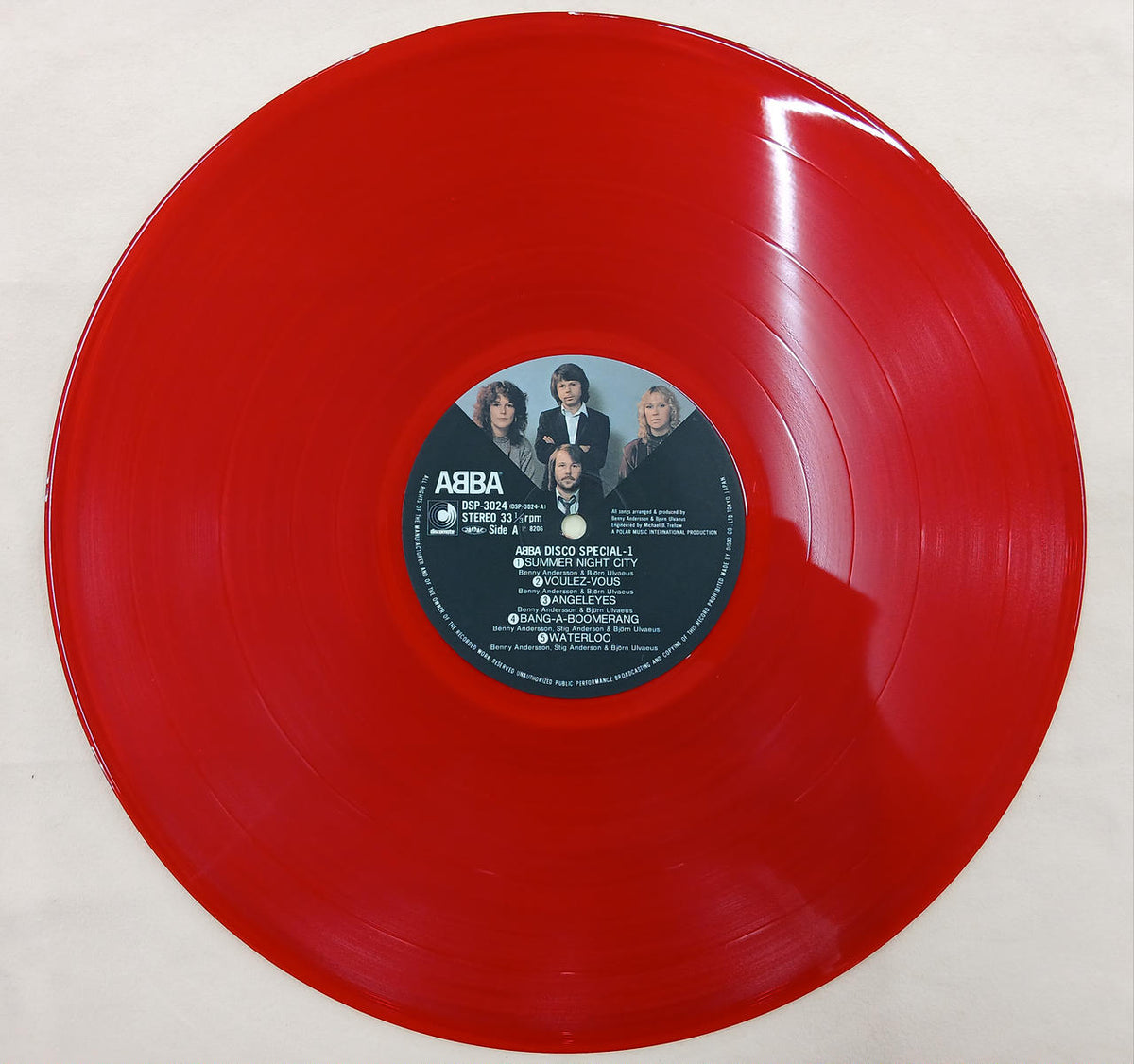 Discomate Records Record ABBA 10th Anniversary Limited Edition 4-Disc Set