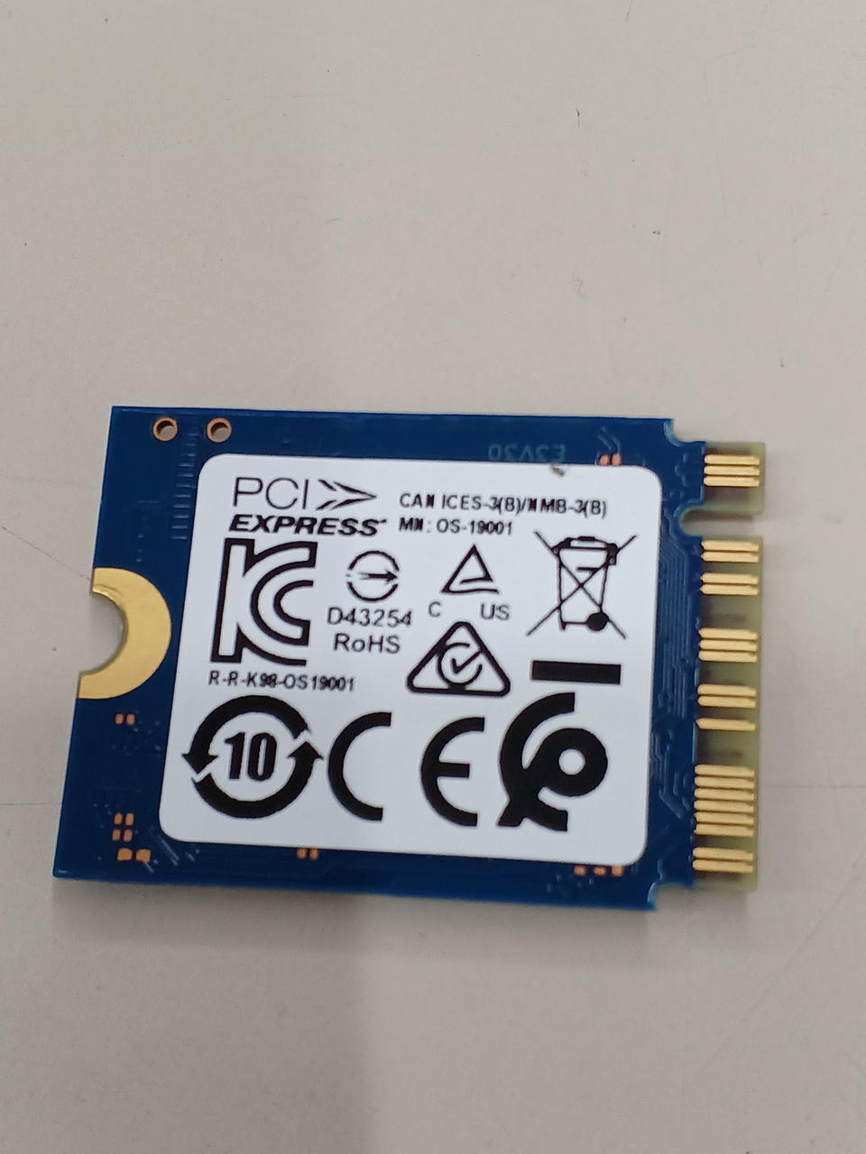 KINGSTON M.2 2230 NVME SSD 256GB OM3PDP3256B-AD