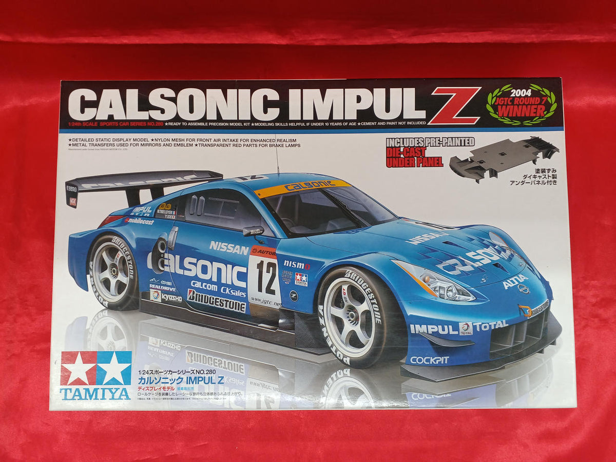 TAMIYA Calsonic IMPUL Z with etched parts 1/24 Sports Car Series 280 24280
