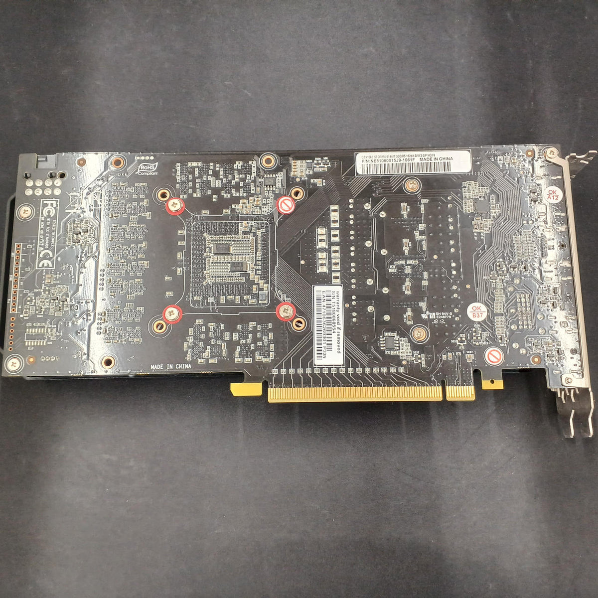 PALIT Graphics Board: NE51060015J9-1061F