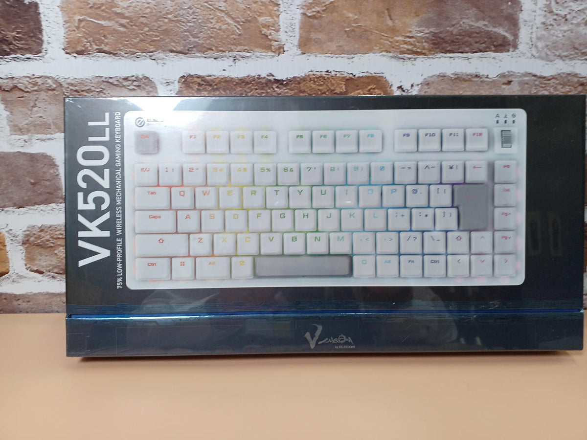 ELECOM [Unopened] Gaming Keyboard TK-VK520LLWH