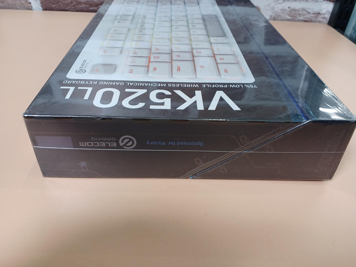 ELECOM [Unopened] Gaming Keyboard TK-VK520LLWH