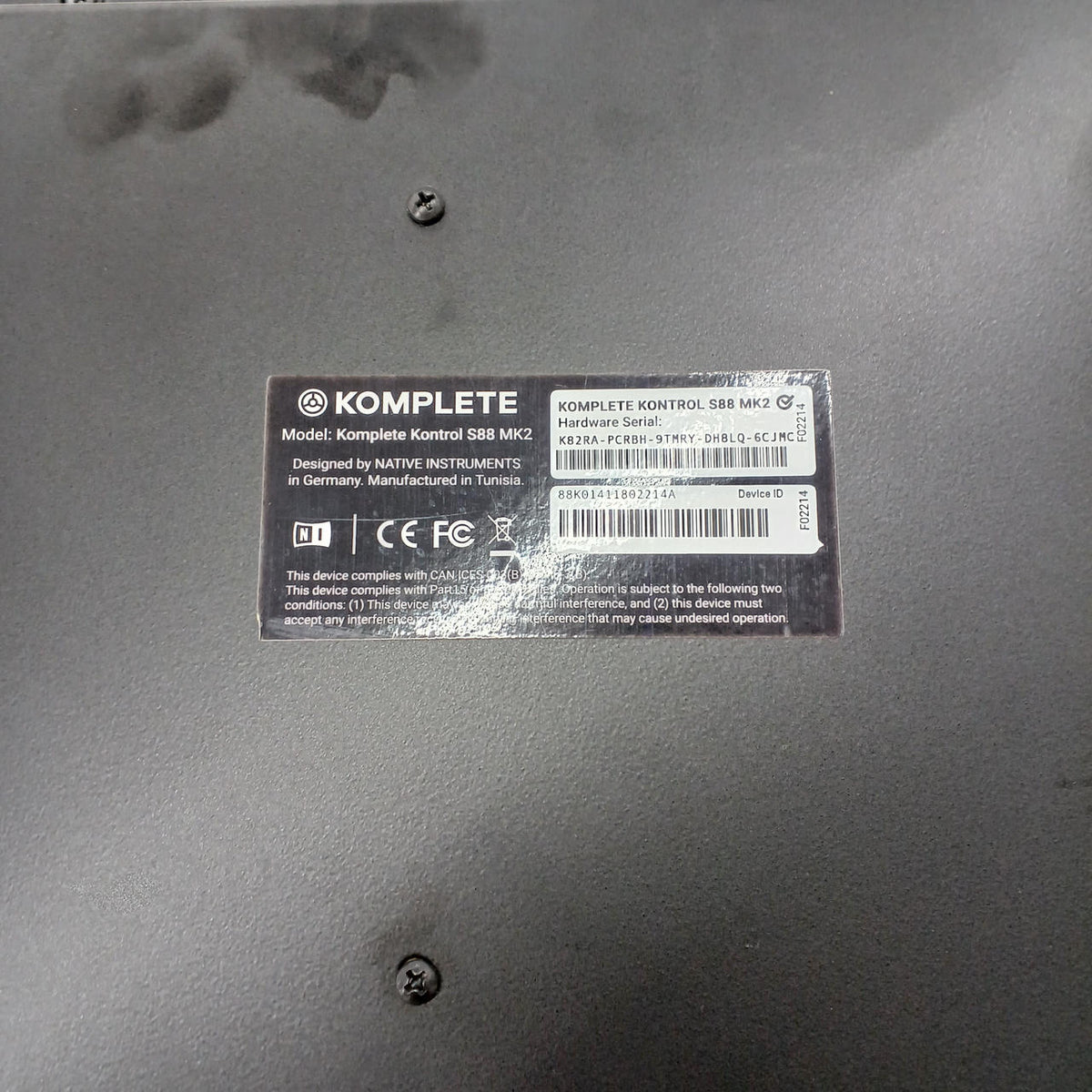 [JUNK] NATIVE INSTRUMENTS MIDI Keyboard KOMPLETE KONTROL S88 MK2