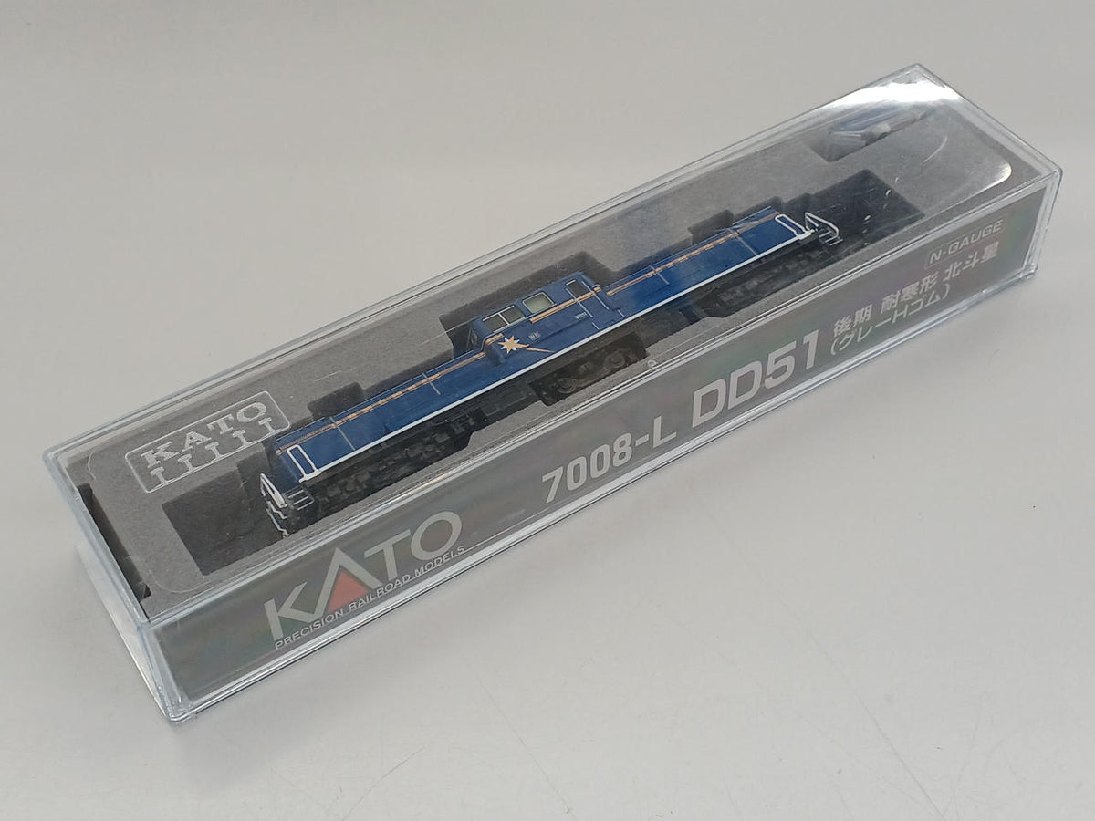 KATO N Gauge DD51 Hokutosei 7008-L DD51 Late Model Cold-Resistant Hokutosei Gray H Rubber