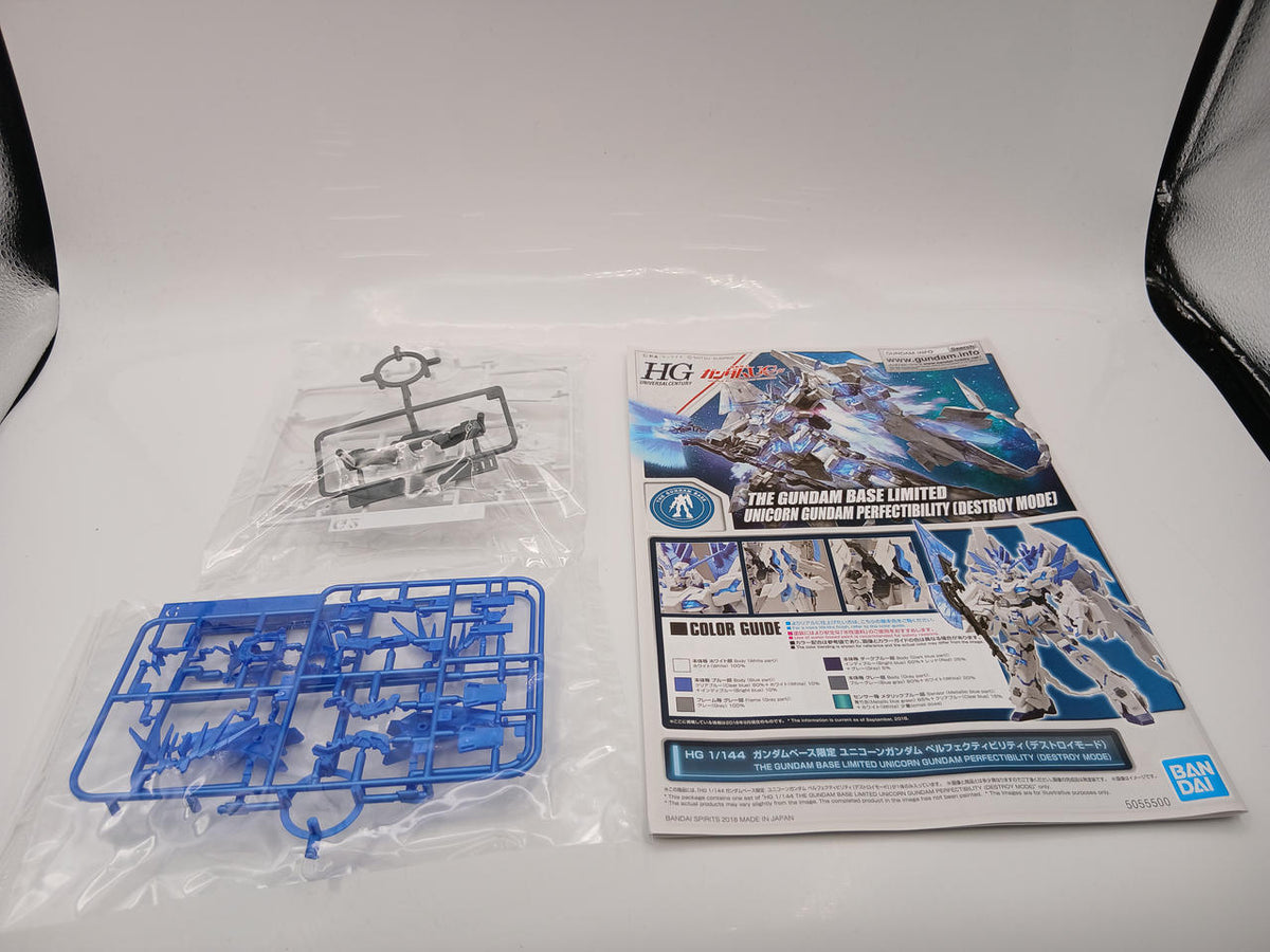 BANDAI HG 1/144 HG 1/144 Unicorn Gundam Passability