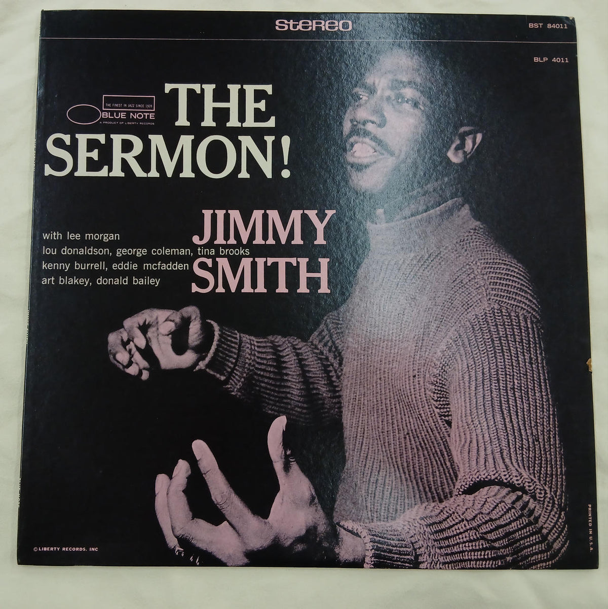 LIBERTY RECORDS Record THE SERMON!