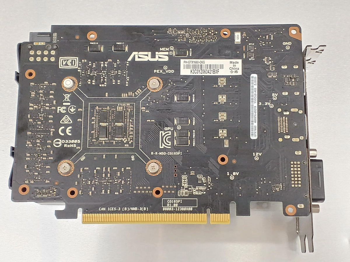 ASUS Video Card: PH-GTX1660-O6G