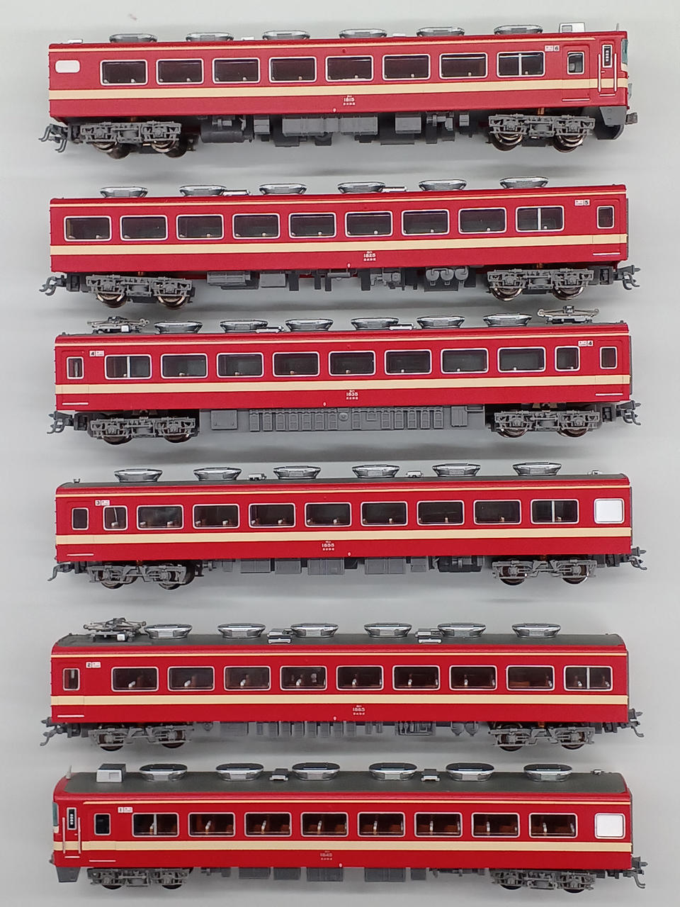 Microace N Gauge Tobu 1800 Series A-2091 Tobu Railway 1800 Series Express Ryomo 6-Car Set