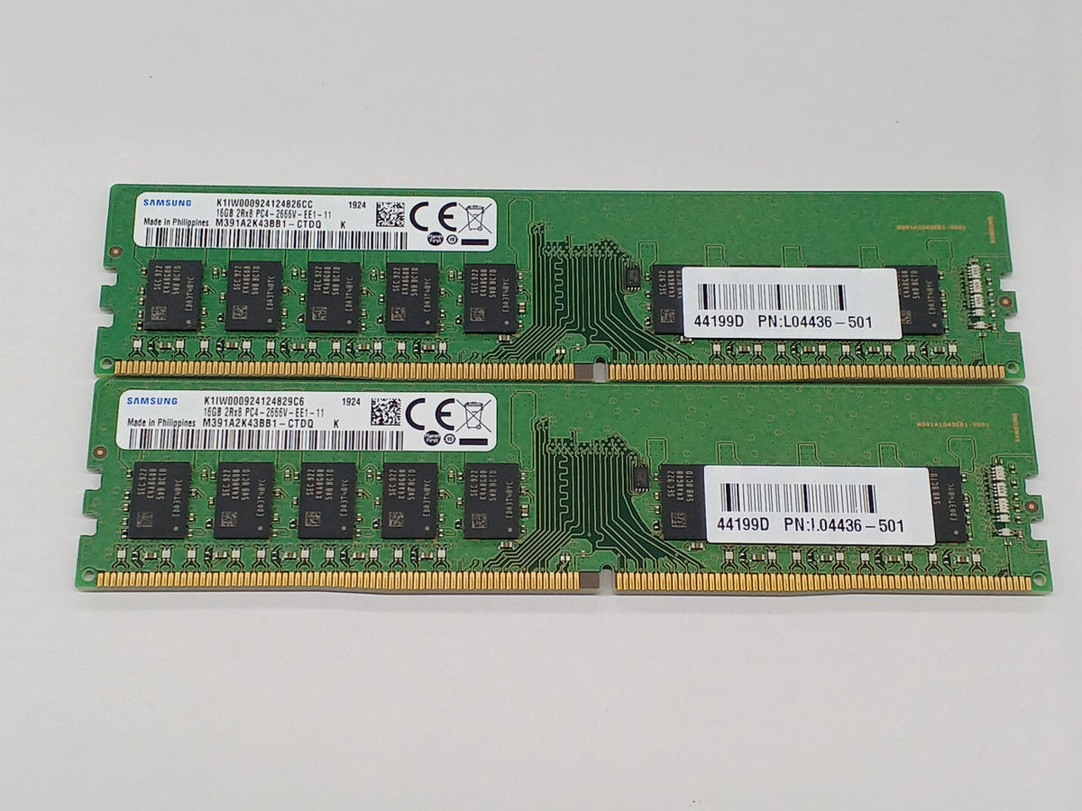 SAMSUNG DDR4-2666 ECC UDIMM 16GB M391A2K43BB1-CTDQ for servers