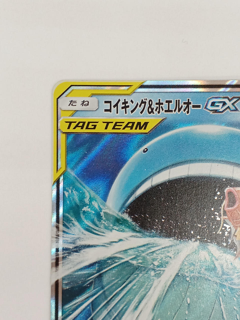Pokémon Koiking & Whale-O GX 019/095/SM9/B RR (Double Rare)