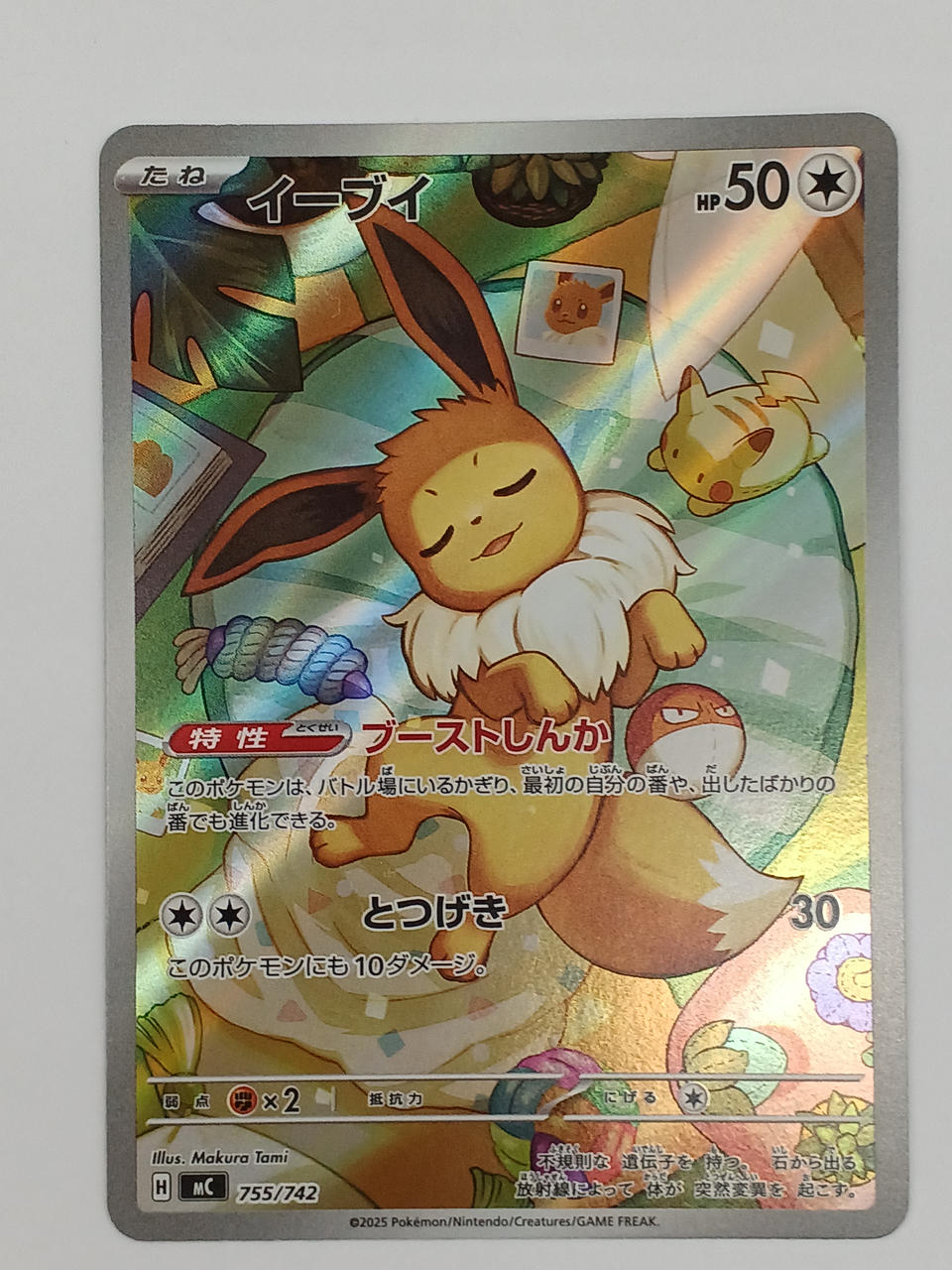 Pokémon Eevee 755/742/MC/B Other (No Rarity)