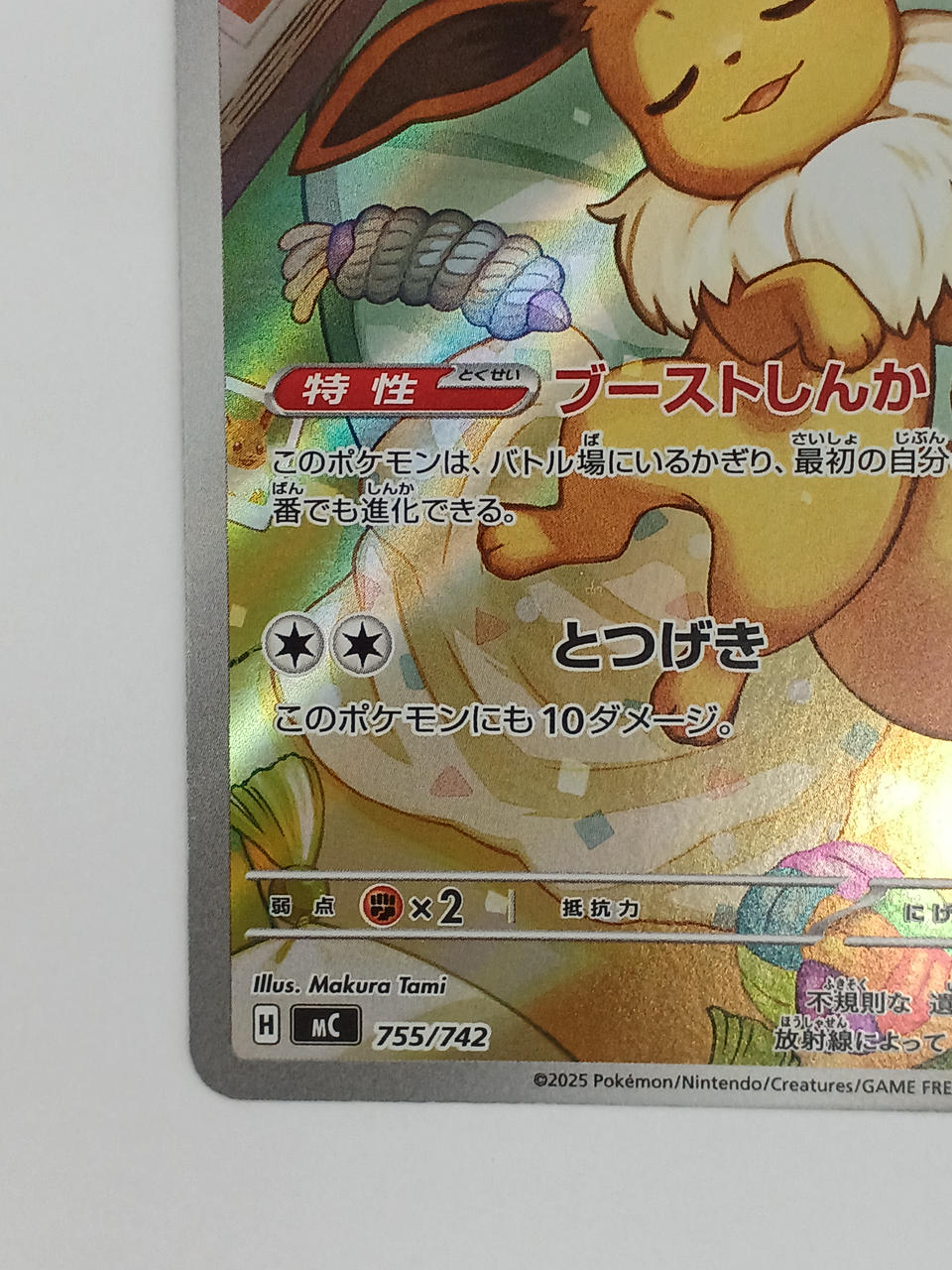 Pokémon Eevee 755/742/MC/B Other (No Rarity)