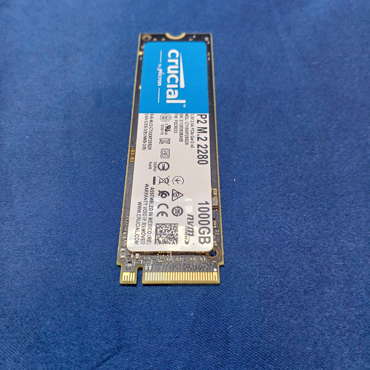 CRUCIAL SSD CT1000P2SSD8(1TB)