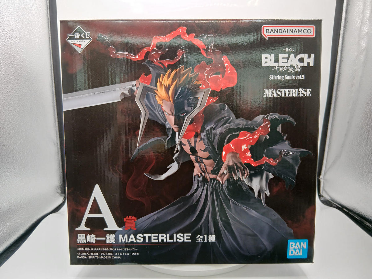 BANDAI Ichiban Kuji BLEACH STIRRING SOULS VOL A Prize Ichigo Kurosaki MASTERLISE