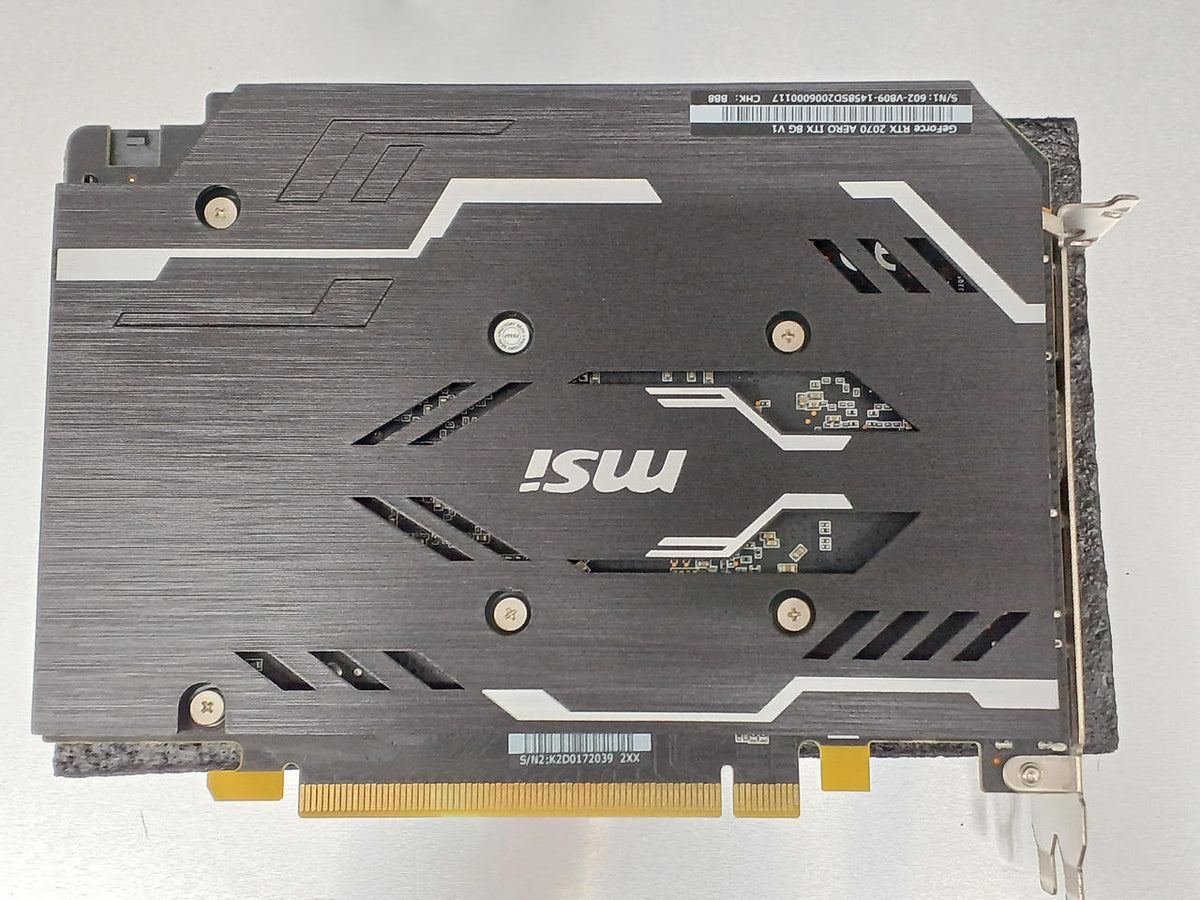 MSI Video Card: RTX 2070 AERO ITX 8G V1