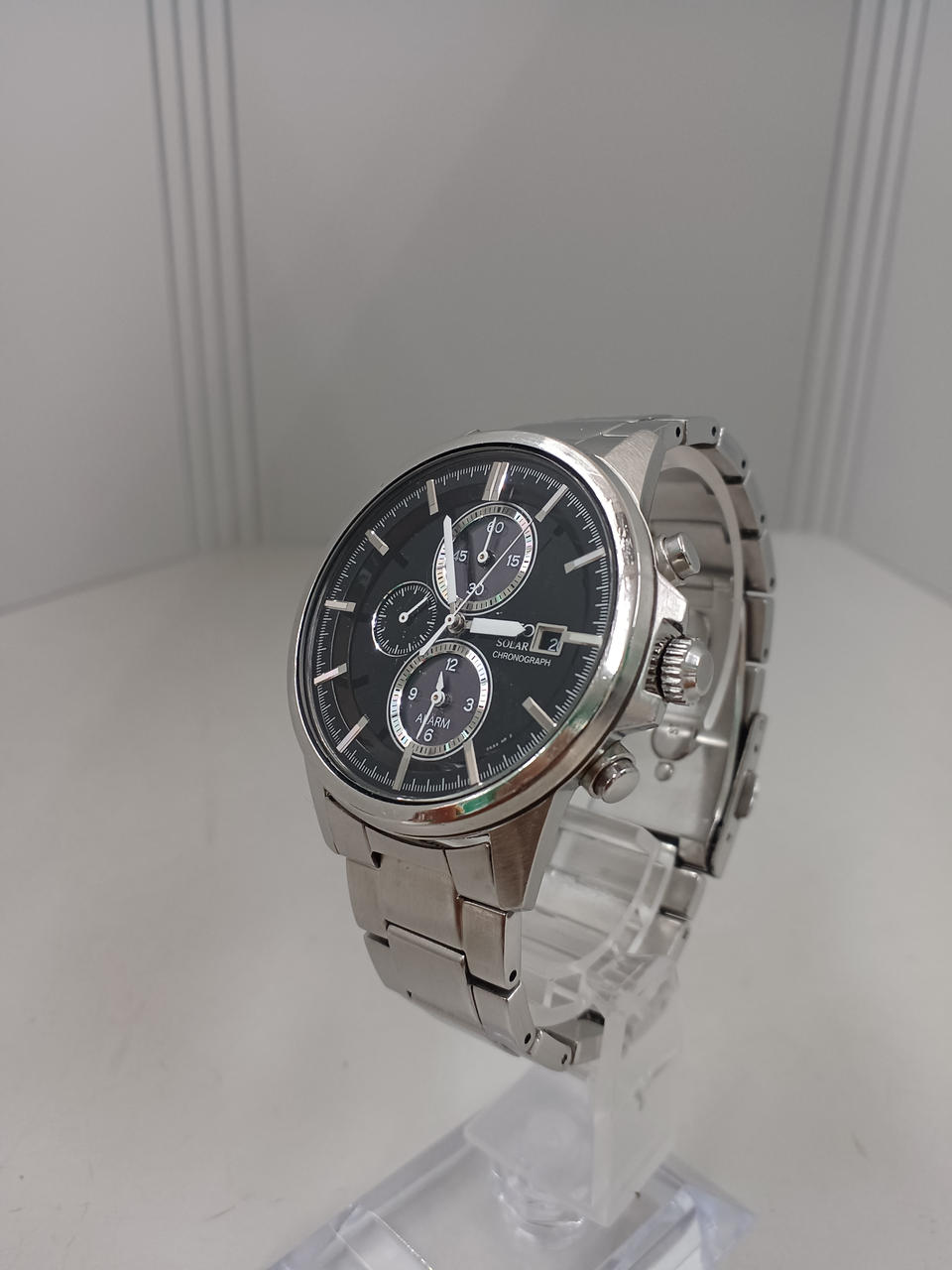 SEIKO Wristwatch Solar Chronograph V172-0AA0